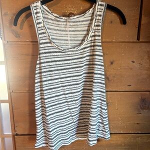 Urban Outfitters Black and White Striped Tank Top